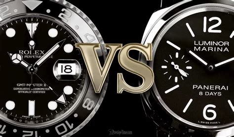 rolex vs panerai resale value|Panerai Vs. Rolex Watches (EVERYTHING You .